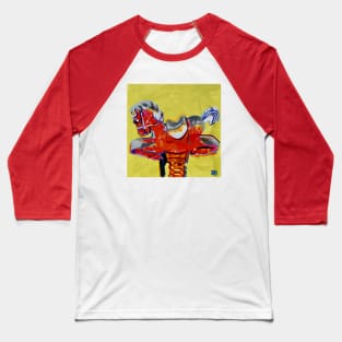 Playground Horsie Baseball T-Shirt